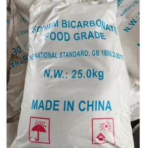 25kg woven bag packaging for industrial grade sodium bicarbonate export — moisture-proof bags